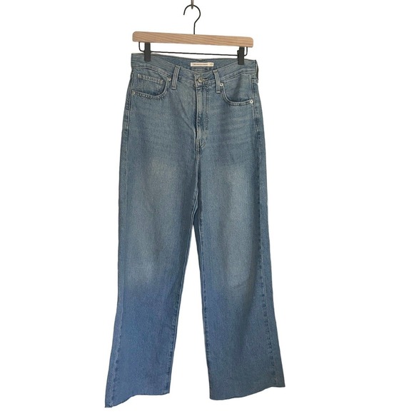 Levi's Women's High Waisted Straight Jeans size 27 Light blue - Picture 1 of 9